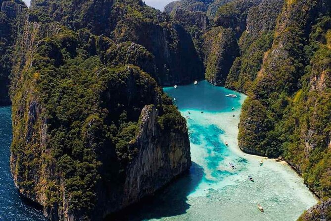 Phuket: Phi Phi Islands, Maya bay & Khai Island Tour by Speedboat - Pileh Lagoon by water and longtail boat