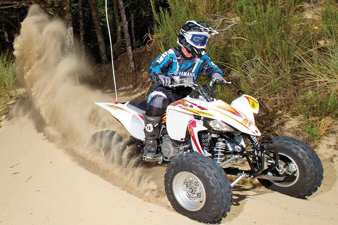 Phuket Rafting ATVing Flying Fox Full Day Activities By VIP Mini Van - ATV riding through farms and palm gardens