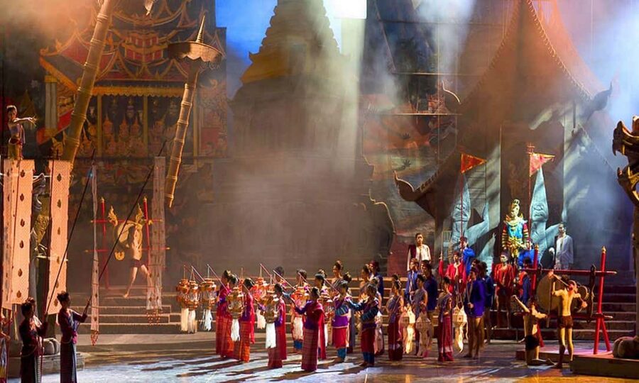 Phuket: Siam Niramit Show with Optional Dinner - Part three: Thai festivals and public celebration