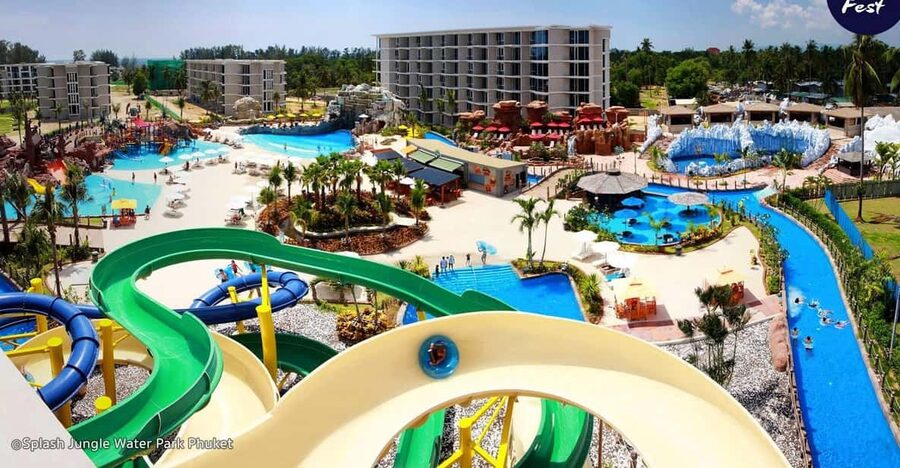 Phuket: Splash Jungle Water Park Entry Ticket - The 335-Meter Lazy River