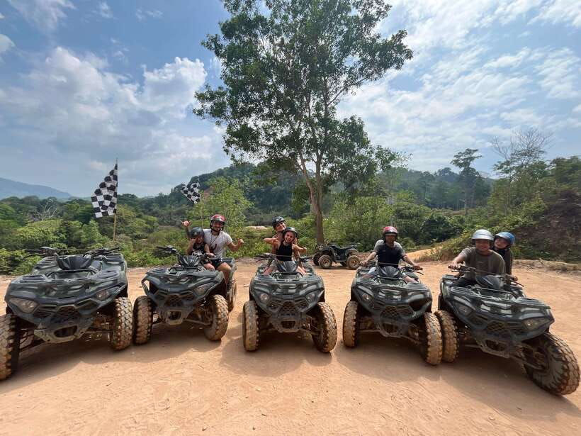 Phuket Ultimate Combo: Jungle ATV & Zipline Adventure - The zipline is really a high-ropes challenge