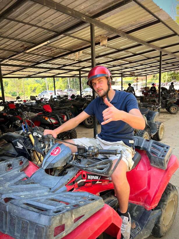 Phuket Ultimate Combo: Jungle ATV & Zipline Adventure - The viewpoint and those 180-degree sea views
