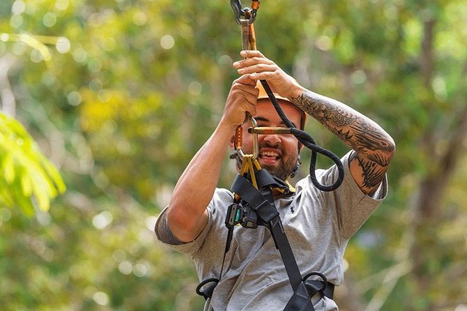 Phuket Zipline Adventure Tour - The elevated swing deserves extra care
