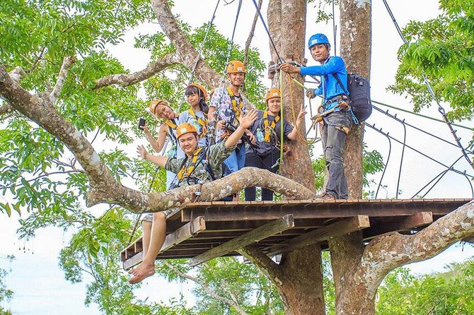 Phuket Zipline Adventure Tour - Ziplines, sky bridges, and the jungle below