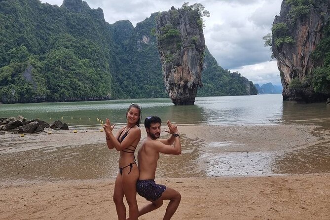 Premium Speedboat to James Bond, Panyee, Hong, Naka Island - Crossing Phang Nga Bay by speedboat