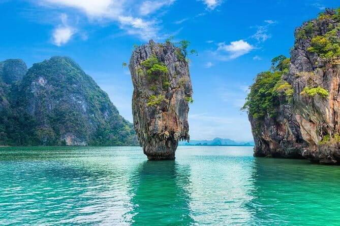 Premium Speedboat Tour: James Bond Island, Phuket - Speedboat views across Phang Nga Bay