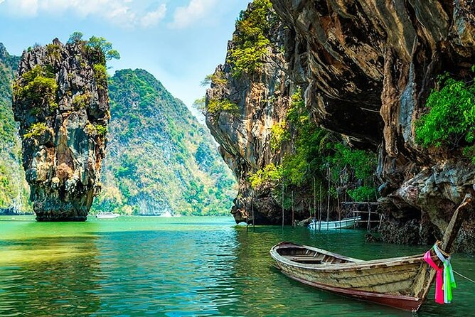 Private James Bond Island Canoeing Long-tail Boat Tour w/ Lunch - Lunch and local life on Panyee Island