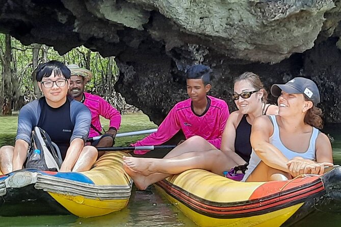 Private James Bond Island Speedboat Adventure Tour w/ Canoeing - Panak Island: caves, rock shapes, and mangroves