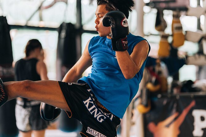 Private Muay Thai Workshop at Phuket King Gym - The gym setting and the one clear caution