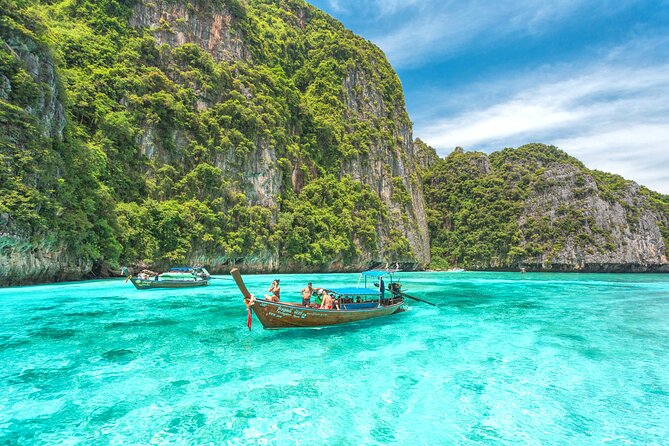 Private Phi Phi Islands & Bamboo Full Day Tour with snorkeling - Viking Cave from the water