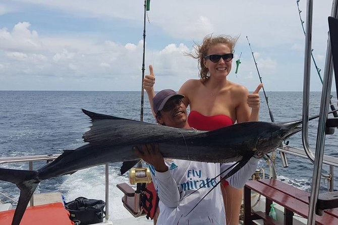 Racha Island Fishing Game From Phuket - A fishing day with an island break built in
