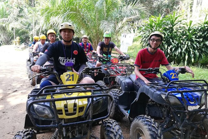 Rafting 5.5 km., Zipline, ATV 30 Min., Suvankhuha Temple. - A full day from Phuket, with the river as the main event