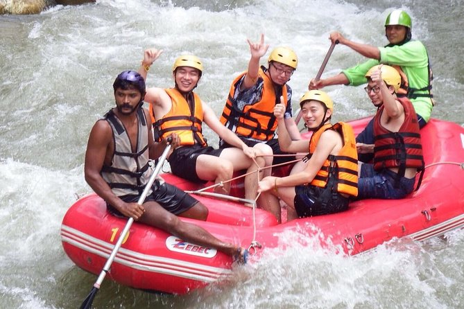 Rafting 7KM & ATV visit monkey cave and waterfall with Lunch - A full day from Phuket, with a lot packed into it