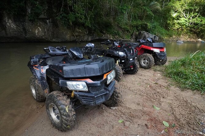 Rafting 7KM & ATV visit monkey cave and waterfall with Lunch - Lunch comes at the right time