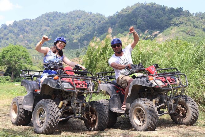 Rafting 7KM & ATV visit monkey cave and waterfall with Lunch - Wat Suwan Kuha and the Monkey Cave
