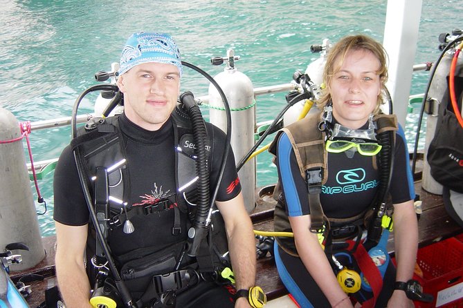 Refresher scuba diving trip, 3 dives at Racha Noi and Racha Yai - Equipment and instruction are included
