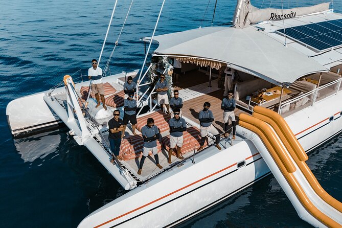 Rhapsody Phuket Coral & Racha Sunset Catamaran Cruise - Food, equipment, and what you actually receive