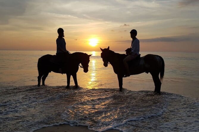 Sunset Beach Horseback Ride Phuket - Reaching Nai Yang Beach at sunset