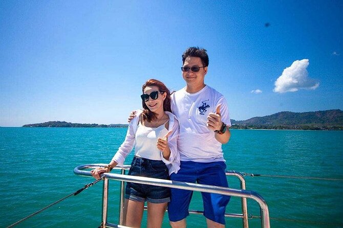 Sunset Cruise to Koh Hey in Phuket by Sailing Catamaran - Snorkeling and swimming behind Koh Hey