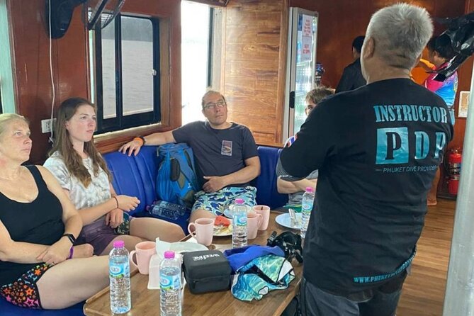 Try Scuba Diving in Racha Yai and Noi for Non-Certified - What happens aboard the boat