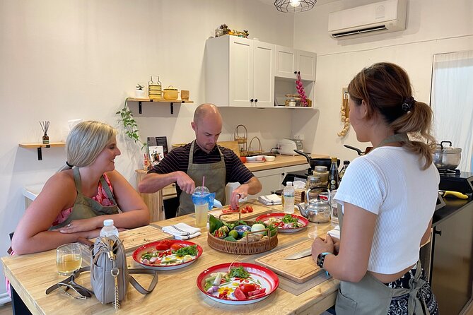 Unique Thai Cooking Experience in Patong with Chef Care - A welcome drink and a clean cooking studio