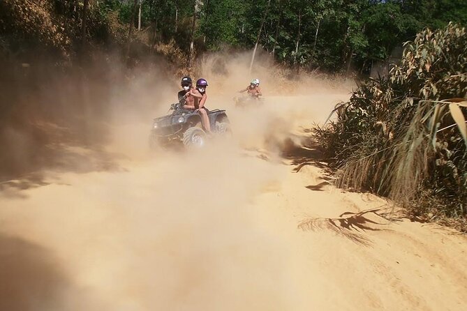 Zipline & ATV Adventure with Big Buddha Visit - The ATV ride: prepare to get muddy